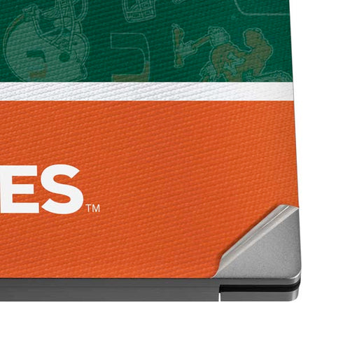 University of Miami U Hurricanes Dell XPS Skin